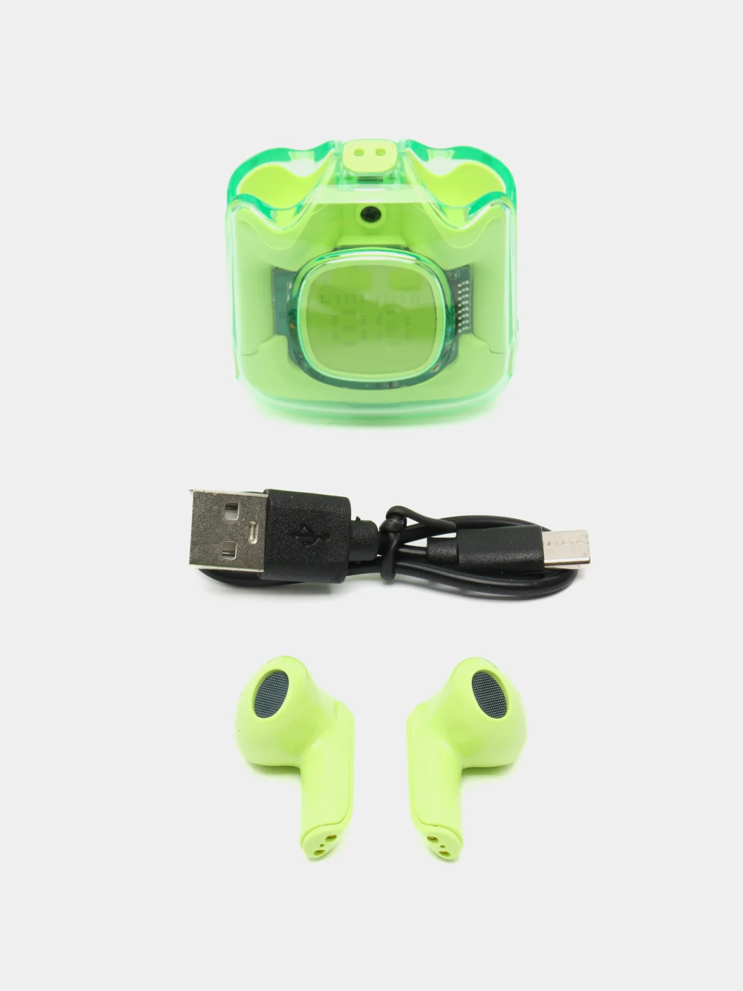 Зеленый беспроводные наушники, Bluetooth, ТМ60