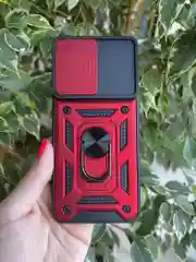 Красный чехол противоударный armors для Oppo Reno 7 4G / Рено 7 4G с защитой камеры
