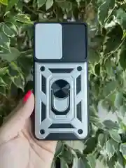 Красный чехол противоударный armors для Oppo Reno 7 4G / Рено 7 4G с защитой камеры