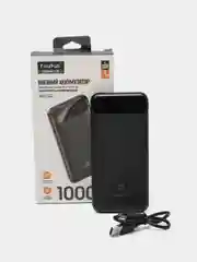 Повербанк, внешний аккумулятор FaizFull FL20 10000 mAh с индикатором заряда