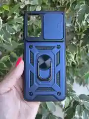 Темно-синий чехол противоударный armors для Oppo A57S / Оппо А57S с защитой камеры