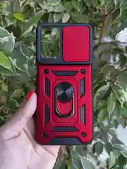 Красный чехол противоударный armors для Oppo A57S / Оппо А57S с защитой камеры