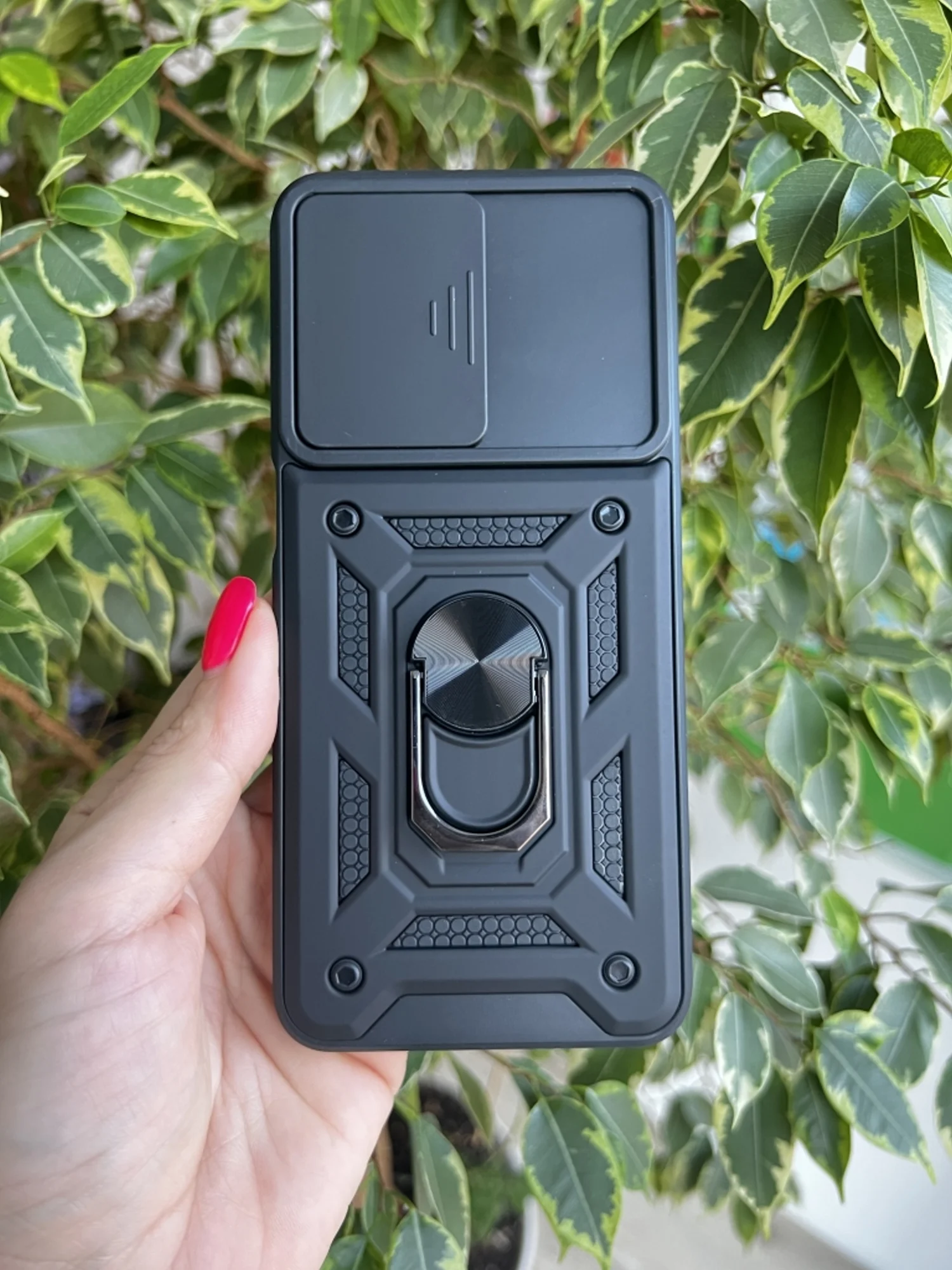 Черный чехол противоударный armors для Oppo A57S / Оппо А57S с защитой камеры