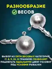 Джиг головка для рыбалки