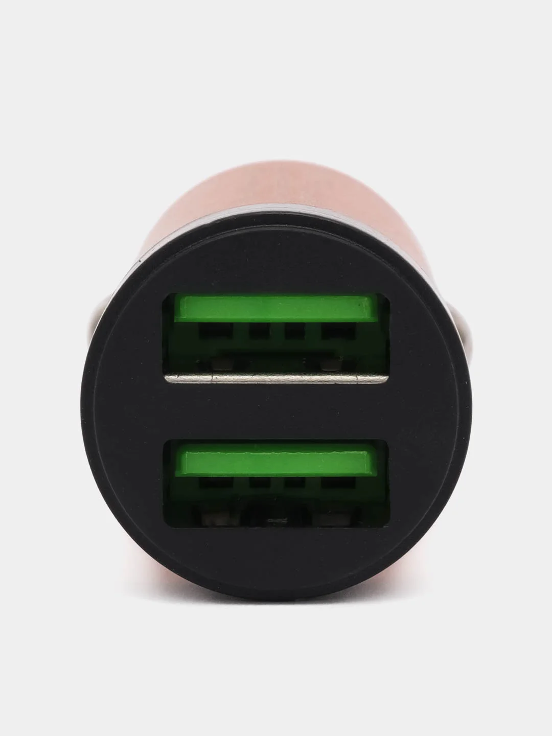 Золотой автомобильное зарядное устройство 2 USB, 2,4А