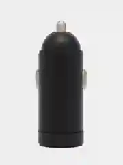 Черный автомобильное зарядное устройство 2 USB, 2,4А