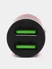 Золотой автомобильное зарядное устройство 2 USB, 2,4А