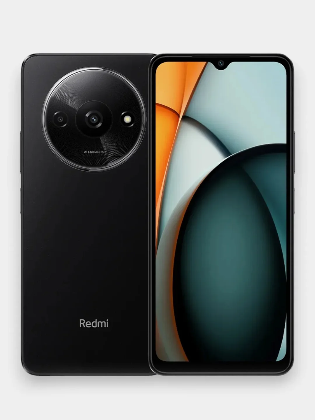 Черный смартфон Xiaomi Redmi A3 4+4 / 128 Gb