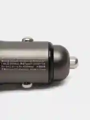 Автомобильное зарядное устройство в прикуриватель Type-C + USB, быстрая зарядка, 30В