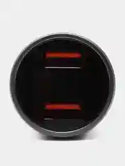 Автомобильное зарядное устройство в прикуриватель 2-USB, с дисплеем, быстрая зарядка, 45В