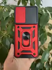 Красный чехол противоударный armors для Oppo A58 4G / Оппо А58 4G с защитой камеры