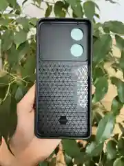 Зеленый чехол противоударный armors для Oppo A58 4G / Оппо А58 4G с защитой камеры