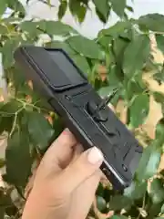 Темно-синий чехол противоударный armors для Oppo A58 4G / Оппо А58 4G с защитой камеры