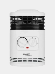 Тепловентилятор SCARLETT SC-FH1.513MC, 1500 Вт, белый