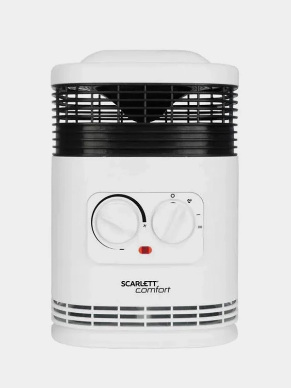 Тепловентилятор SCARLETT SC-FH1.513MC, 1500 Вт, белый