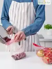 Конфетный многоразовые зип (zip-lock) пакеты ИКЕА ISTAD Набор: 30, 50, 60 шт