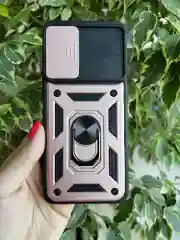 Розовый чехол противоударный armors для Infinix Hot 11S NFC/Инфиникс Хот 11S NFC с защитой камеры