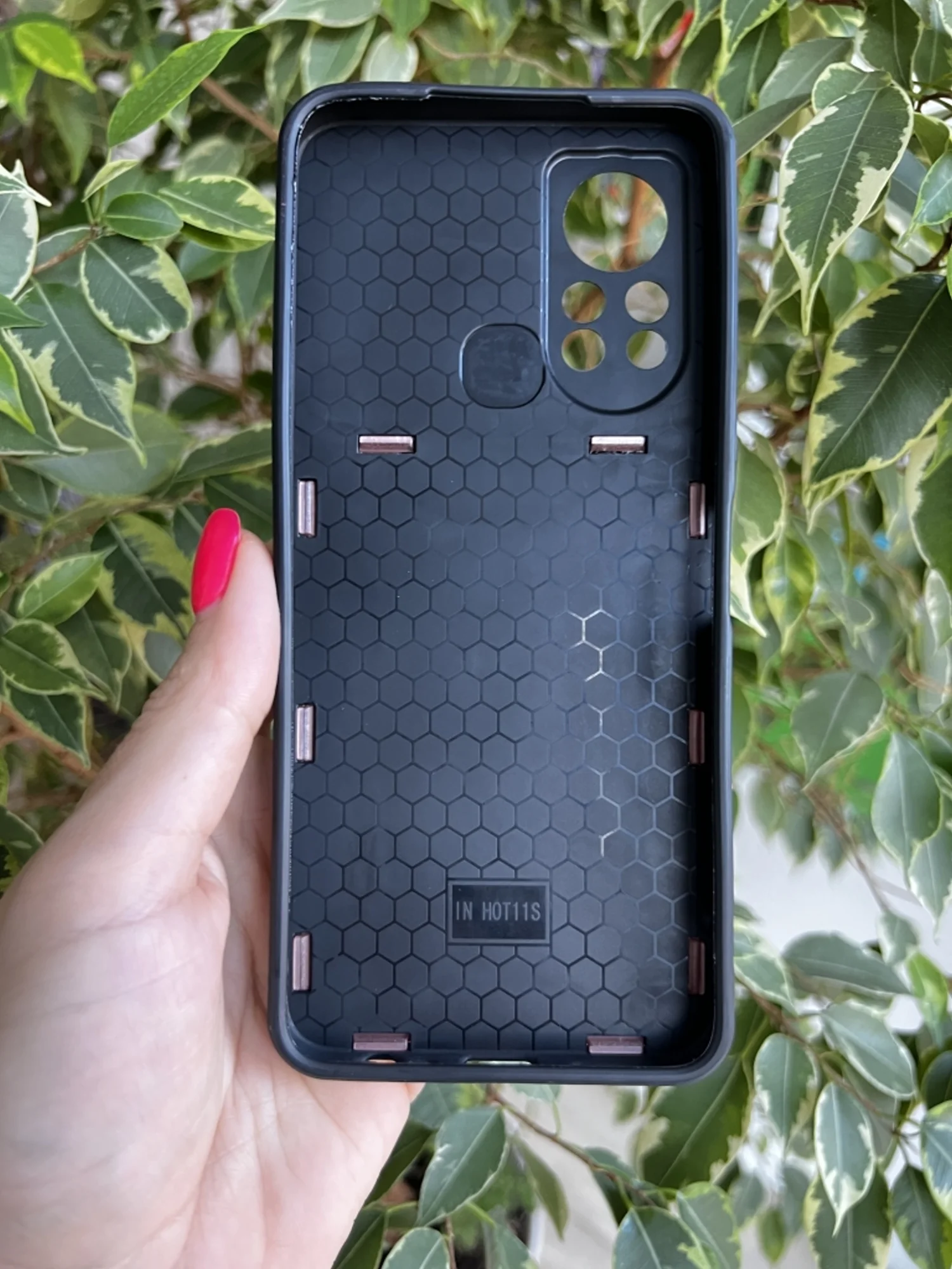 Розовый чехол противоударный armors для Infinix Hot 11S NFC/Инфиникс Хот 11S NFC с защитой камеры