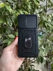 Темно-синий чехол противоударный armors для Infinix Hot 11S NFC/Инфиникс Хот 11S NFC с защитой камеры