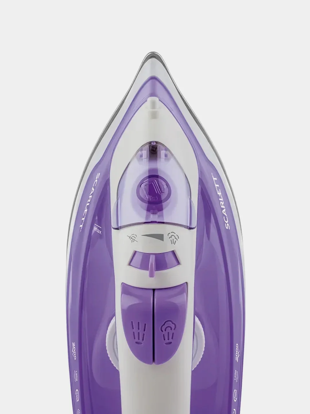 Утюг SCARLETT SC-SI30P10, антипригарное, 2000 Вт, фиолетовый