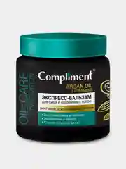Экспресс-бальзам Compliment ARGAN OIL & CERAMIDES, для сухих и ослабленных волос, 500 мл