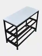 Белый обувница Лофт 5 цветов