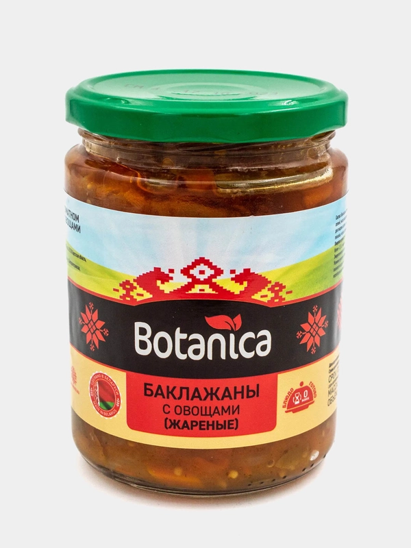 Баклажаны с овощами Botanica, жареные, 420 мл