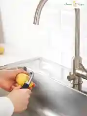 Салатовый овощечистка, Картофелечистка Икеа VARDEFULL 365+ и UPPFYLLD