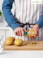 Салатовый овощечистка, Картофелечистка Икеа VARDEFULL 365+ и UPPFYLLD