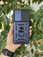 Темно-синий чехол противоударный armors для Infinix Hot 30 Play/Инфиникс Хот 30 Плей с защитой камеры