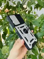 Серебряный чехол противоударный armors для Infinix Hot 30 Play/Инфиникс Хот 30 Плей с защитой камеры