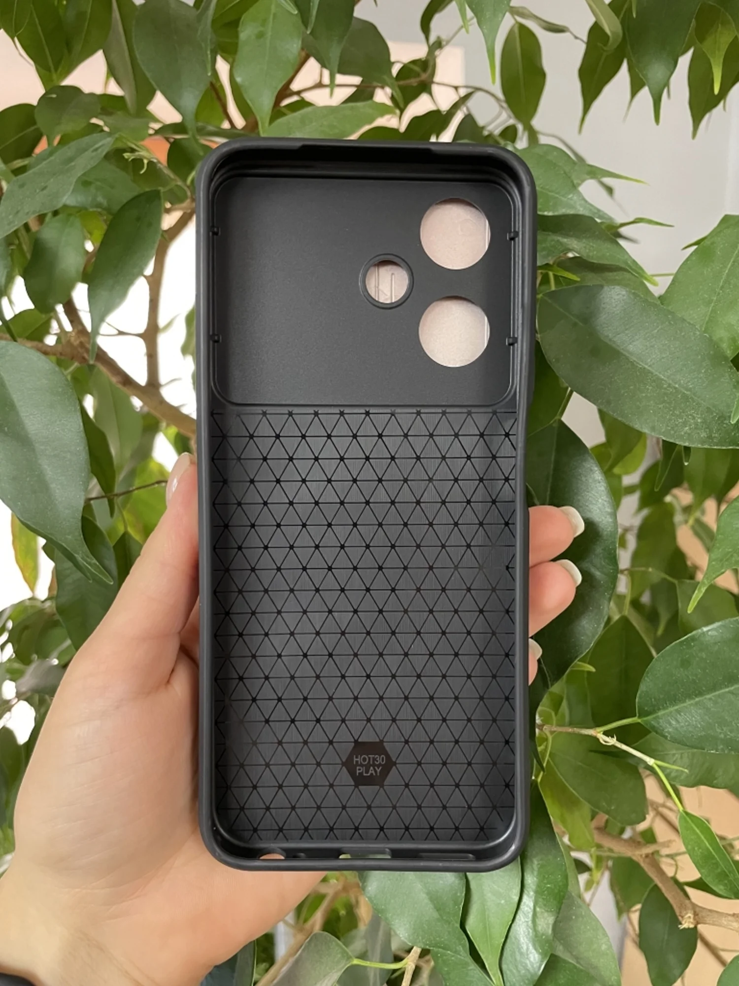 Красный чехол противоударный armors для Infinix Hot 30 Play/Инфиникс Хот 30 Плей с защитой камеры