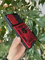 Красный чехол противоударный armors для Infinix Hot 30 Play/Инфиникс Хот 30 Плей с защитой камеры