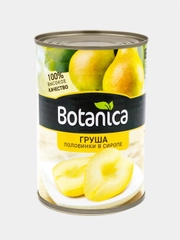 Груши консервированные в сиропе Botanica половинки, 425 мл