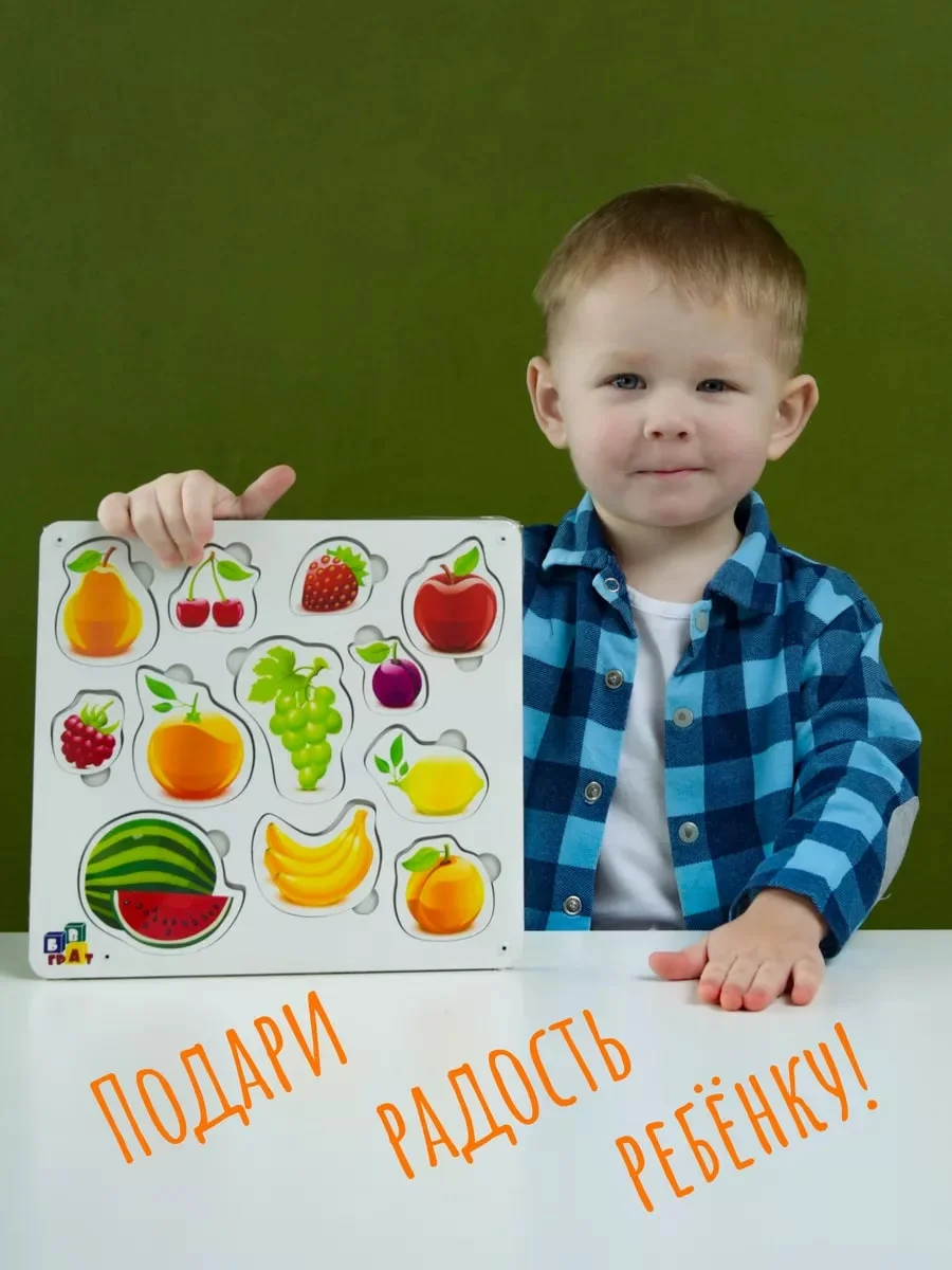 Набор Деревянных сортерев рамок монтессори для малышей овощи фрукты кто что есть