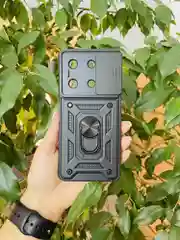 Черный чехол противоударный armors для Infinix Note 30 4G / Инфиникс Ноте 30 4G с защитой камеры