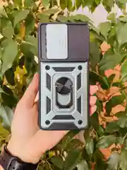 Зеленый чехол противоударный armors для Infinix Note 30 4G / Инфиникс Ноте 30 4G с защитой камеры