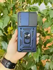 Серебряный чехол противоударный armors для Infinix Note 30 4G / Инфиникс Ноте 30 4G с защитой камеры
