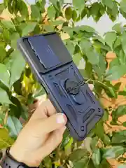 Серебряный чехол противоударный armors для Infinix Note 30 4G / Инфиникс Ноте 30 4G с защитой камеры
