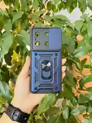 Темно-синий чехол противоударный armors для Infinix Note 30 4G / Инфиникс Ноте 30 4G с защитой камеры