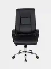 Кресло офисное BRABIX Forward EX-570, хром, экокожа, черное, 531837