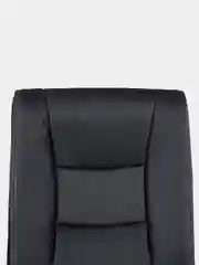 Кресло офисное BRABIX Forward EX-570, хром, экокожа, черное, 531837