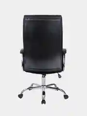 Кресло офисное BRABIX Forward EX-570, хром, экокожа, черное, 531837