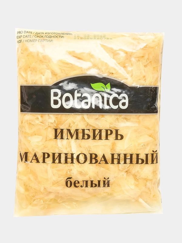 Имбирь маринованный Botanica, белый, 1400 г