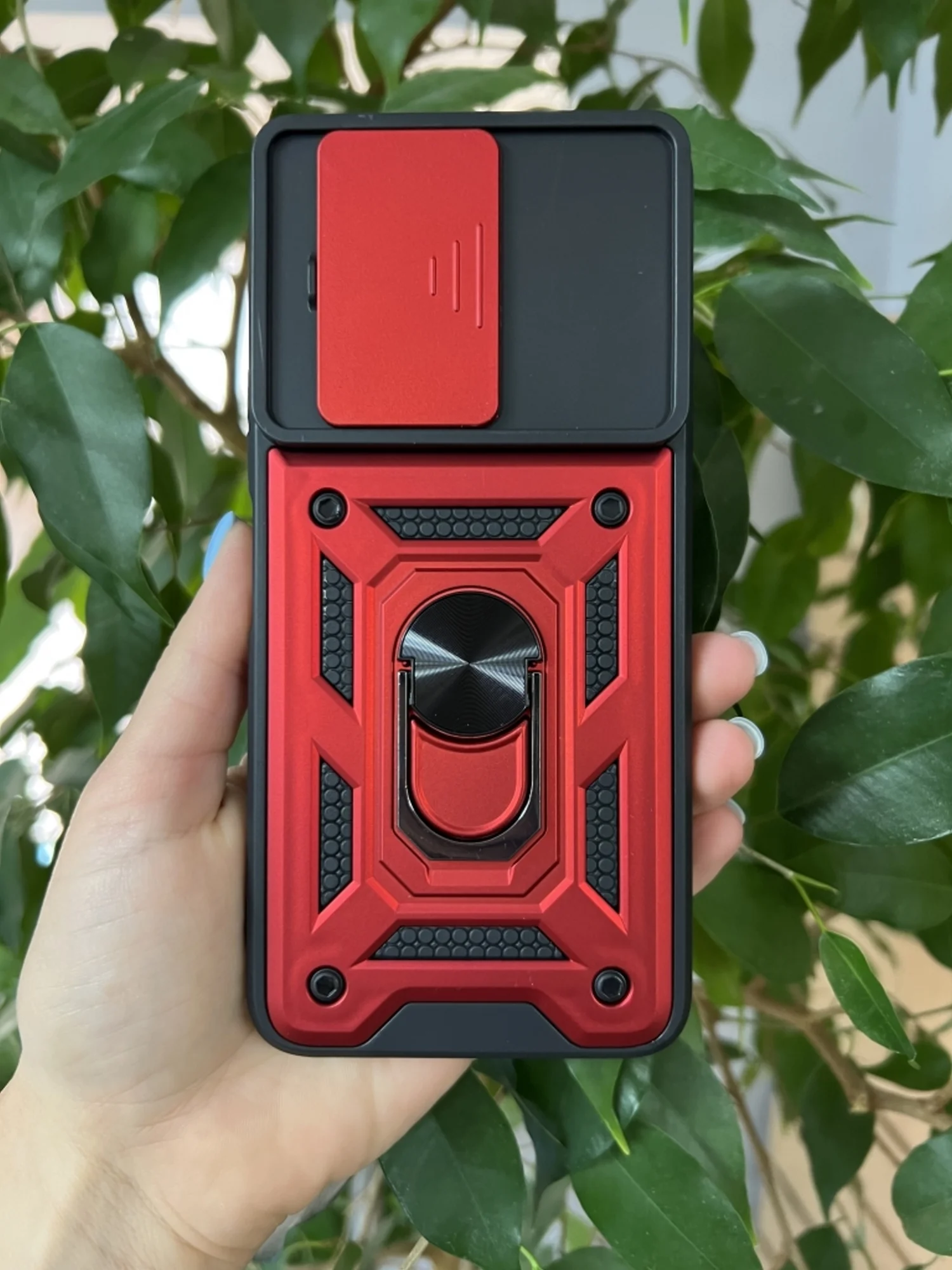 Красный чехол противоударный armors для Infinix Note 12 Pro 4G и Note 12 2023