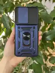 Темно-синий чехол противоударный armors для Infinix Note 12 Pro 4G и Note 12 2023