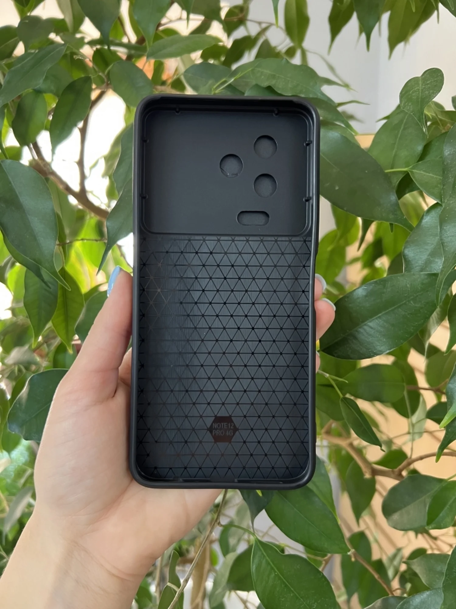 Темно-синий чехол противоударный armors для Infinix Note 12 Pro 4G и Note 12 2023