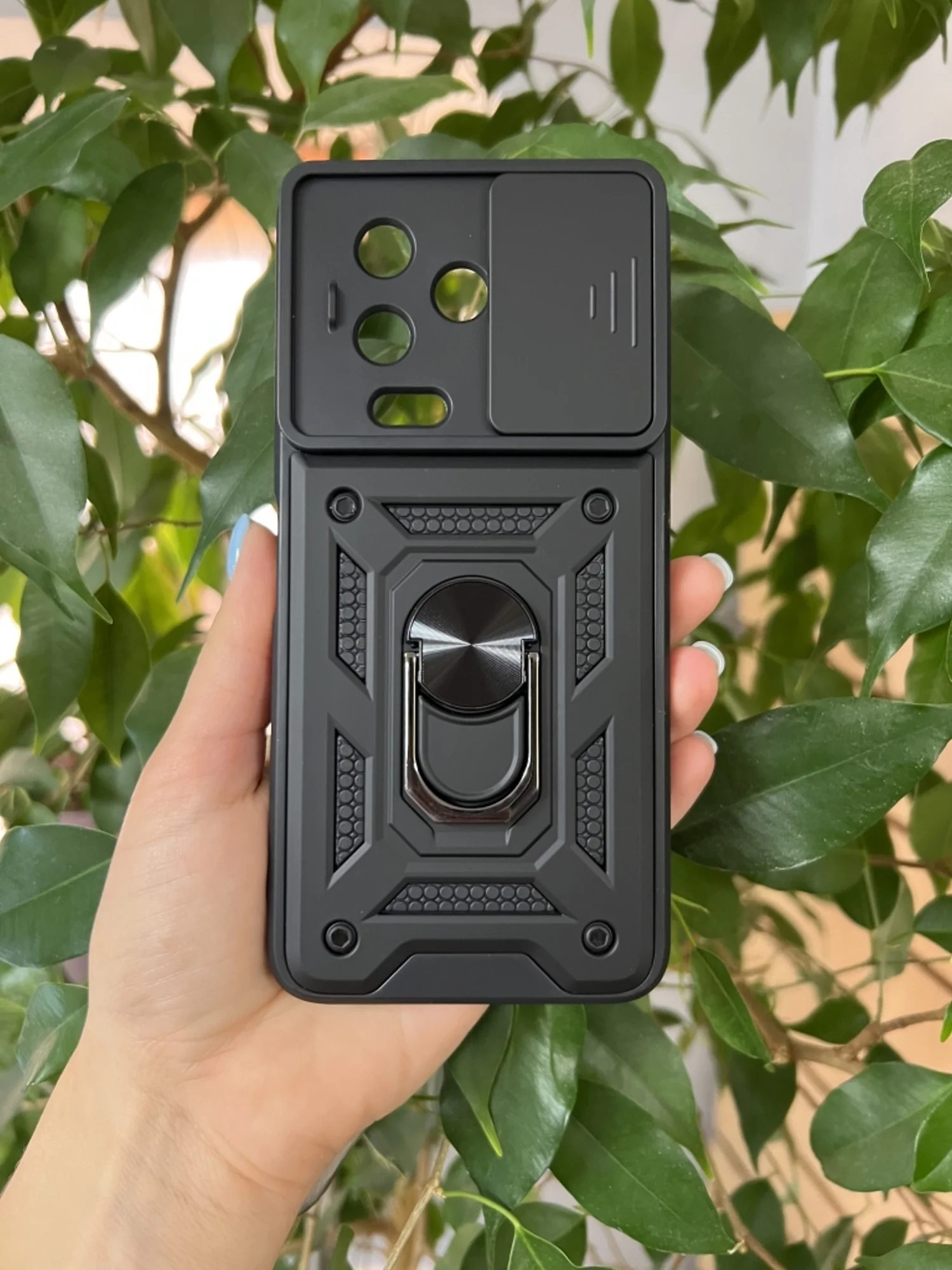 Черный чехол противоударный armors для Infinix Note 12 Pro 4G и Note 12 2023