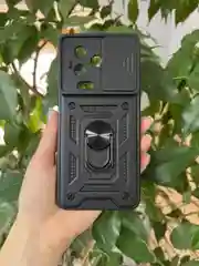 Черный чехол противоударный armors для Infinix Note 12 Pro 4G и Note 12 2023