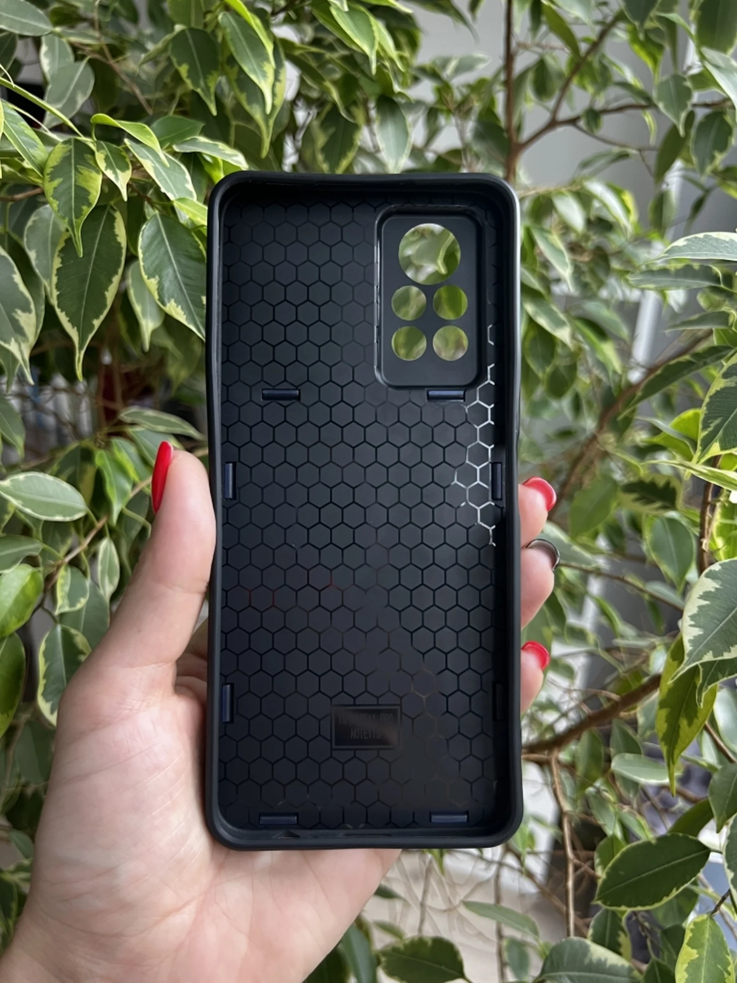 Темно-синий чехол противоударный armors для Infinix Note 11 Pro/Инфиникс Ноте 11 про с защитой камеры